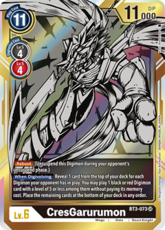 CresGarurumon (BT3-073)