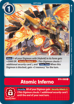 Atomic Inferno (BT4-098)