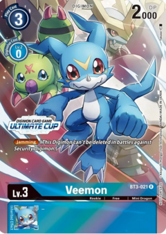 Veemon - BT3-021 (Ultimate Cup 2022)