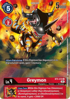 Greymon (BT5-010) Evolution Cup