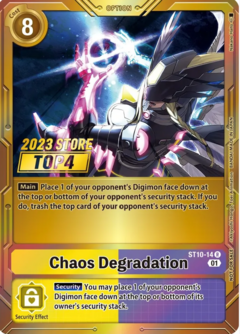 Chaos Degradation (2023 Store Top 4)