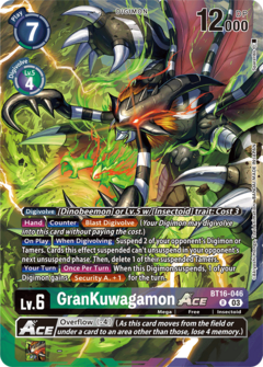 GranKuwagamon ACE (BT16-046) - comprar online