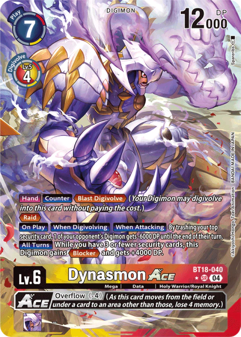Dynasmon ACE (BT18-040) - comprar online