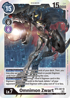 Omnimon Zwart (BT5-087)