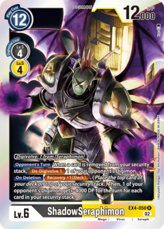 ShadowSeraphimon (EX4-050)