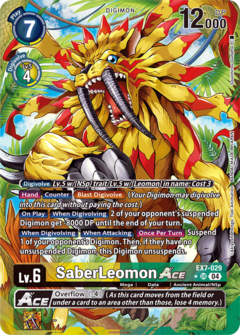 SaberLeomon ACE (EX7-029)