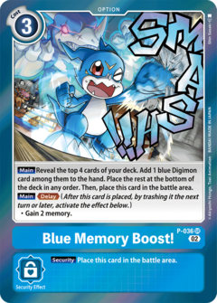 Blue Memory Boost! (P-036)