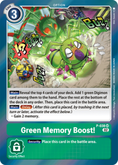 Green Memory Boost! (P-038)