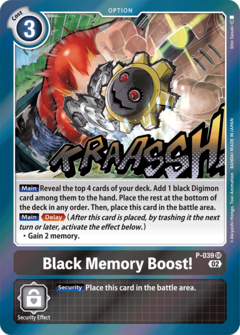 Black Memory Boost! (P-039)