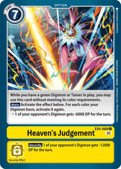 Heaven's Judgement (EX4-068)