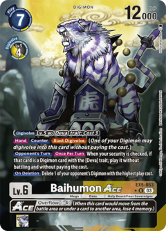 Baihumon ACE (EX5-053) - comprar online