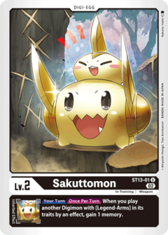 Sakuttomon - Starter Deck 13: Ragnaloardmon (ST-13)