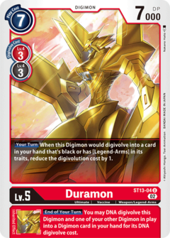 Duramon - Starter Deck 13: Ragnaloardmon (ST-13)