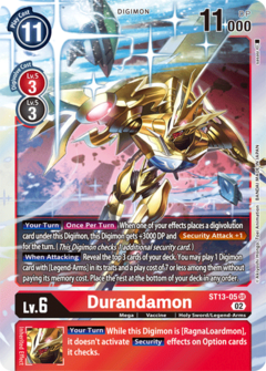 Durandamon - Starter Deck 13: Ragnaloardmon (ST-13)