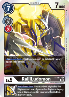 RaijiLudomon - Starter Deck 13: Ragnaloardmon (ST-13)