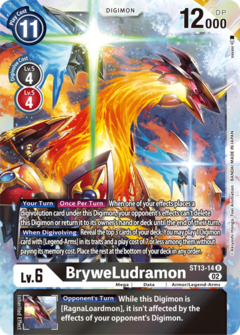 BryweLudramon - Starter Deck 13: Ragnaloardmon (ST-13)