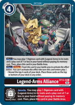 Legend-Arms Alliance - Starter Deck 13: Ragnaloardmon (ST-13)