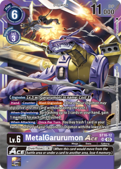 MetalGarurumon ACE (Box Topper)