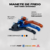 MANETE FREIO 100% CNC Sistema Brembo | Mid Racing