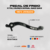 PEDAL DE FREIO KTM | HUSQVARNA | GAS GAS 100% USINADO