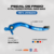 PEDAL DE FREIO KTM | HUSQVARNA | GAS GAS 100% USINADO na internet