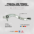 PEDAL DE FREIO KTM | HUSQVARNA | GAS GAS 100% USINADO - loja online