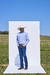 CLC07 - CAMISA MASCULINA M/L CLASSIC XADREZ AZUL BCO - Selff Western