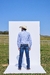 Imagem do CLC07 - CAMISA MASCULINA M/L CLASSIC XADREZ AZUL BCO