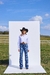 CBT19 - CALÇA FEMININA BOOT CUT FLOWERS