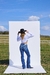 Imagem do CBT19 - CALÇA FEMININA BOOT CUT FLOWERS