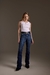 CBT03 - CALÇA FEMININA BOOT CUT DARK BLUE - comprar online