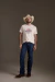 TSE76 - T-SHIRT MASCULINA TEAM ROPING
