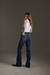 CBT03 - CALÇA FEMININA BOOT CUT DARK BLUE - Selff Western