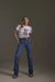 CBT27 - CALÇA FEMININA BOOT CUT FAR WEST - Selff Western