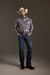 CS405- CALÇA MASCULINA RELAXED BOOT CUT - comprar online