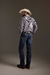 CS405- CALÇA MASCULINA RELAXED BOOT CUT - loja online