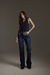 CBT07 - CALÇA FEMININA BOOT CUT STONE ROCK na internet
