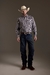 CS201 - CALÇA MASCULINA RELAXED VINTAGE - comprar online