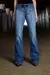 CBT08 - CALÇA FEMININA BOOT CUT STONE ILHÓS - comprar online