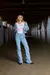 CBT11 - CALÇA FEMININA BOOT CUT STONE CACTUS