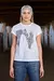 TSW32 - T-SHIRT FEMININA SELFF PRINT COWGIRL BRANCO - comprar online