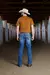 TSE25 - T-SHIRT MASCULINA SELFF PRINT ORIGINAL BRAND OCRE - Selff Western
