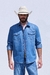CLJ02- CAMISA MASCULINA JEANS