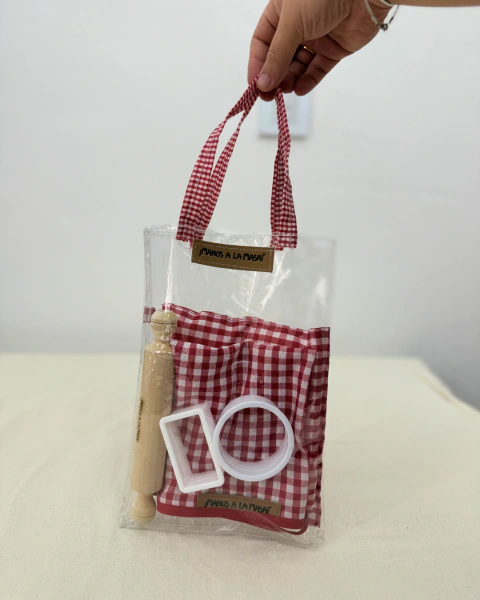 Pack x10 Souvenir Galletitas (bolsa de pvc+ bandana)