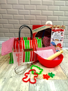kit en caja de galletitas navideñas - comprar online