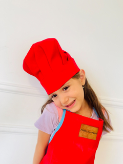 Delantal de cocina con gorro - comprar online