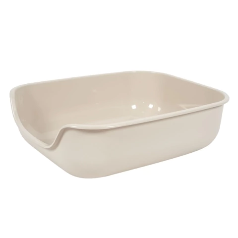 Caixa Caixona de Areia Sanitária Bege - Pet Games