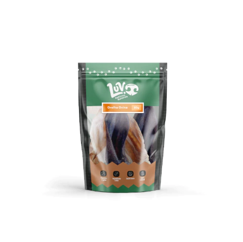 Snack Orelha Ovina 80g - Luv