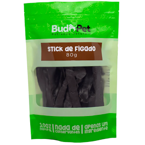 Snack Stick de Fígado 80g - Budopet