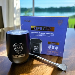 Life Cup Mate Taza Vaso 3 En 1 - Boca / River - tienda online